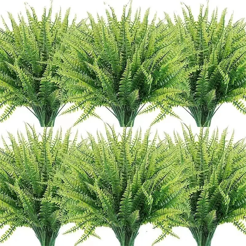 Wedding Hampers - 2-32PCS UV-bestendige kunstmatige Boston Fern Plant