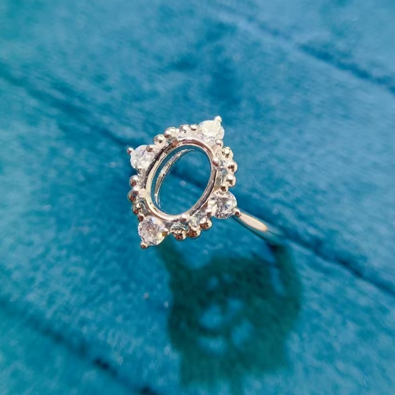 Supplier Wedding - 18K Vergulde Verlovingsring Instelling 6mm *