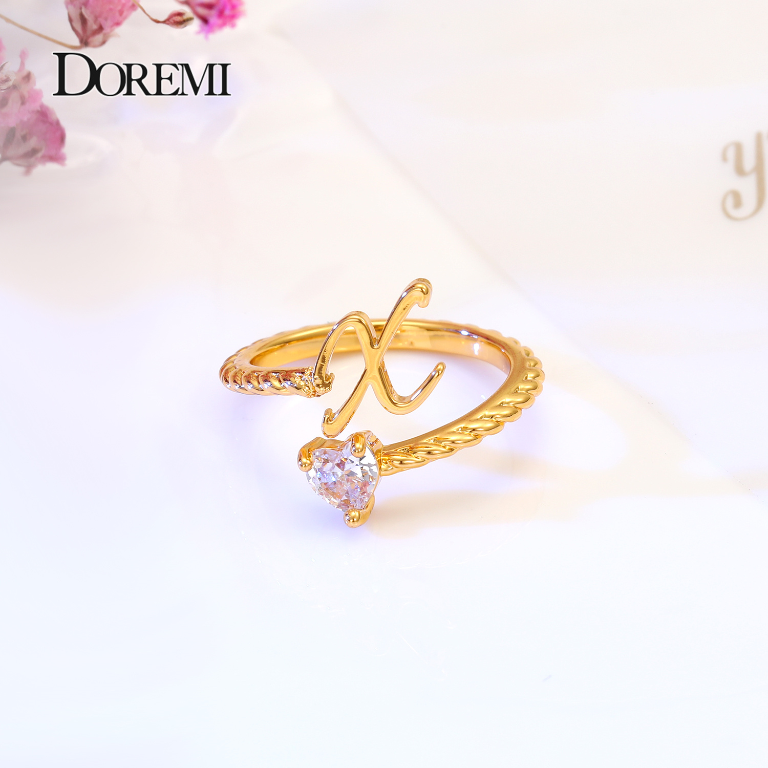Wedding Z - Lateefah verstelbare ring op maat cadeau