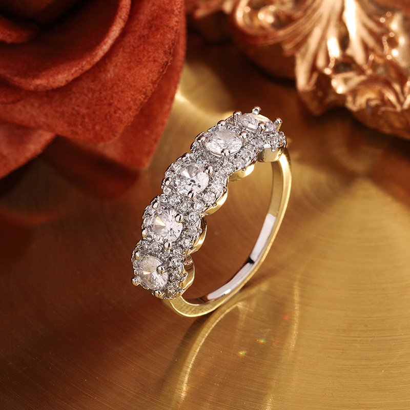 Wedding Z - Klassieke Grote Zirconia Belofte Ringen voor