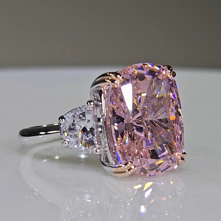 Ring Bearer Pillow - Lichte Luxe S925 Sterling Zilveren Kussen