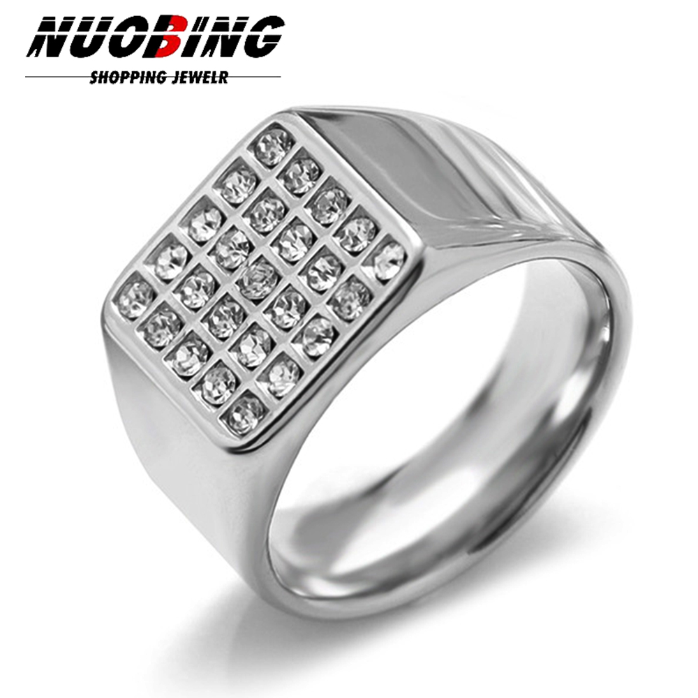 Wedding Z - 14mm Delicate Glanzende Zirconia Zegelring voor