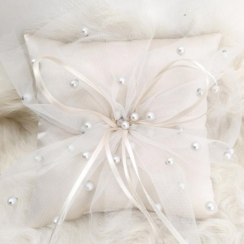 31BB handgemaakte parels kusse - Ring Bearer Pillow recensie en prijs