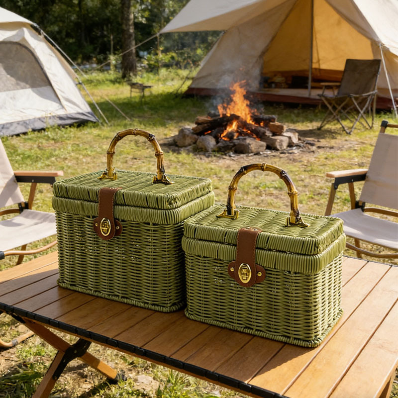 Handgeweven rotan cadeaumand m - Wedding Hampers recensie en prijs