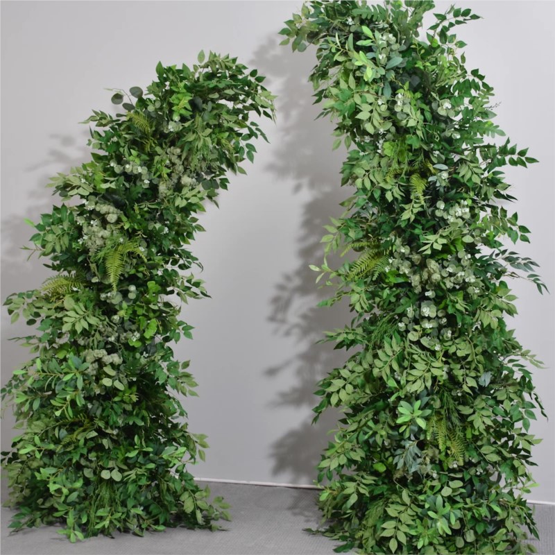 Bloemenarrangement met groene  - Wedding Arch Flower recensie en prijs
