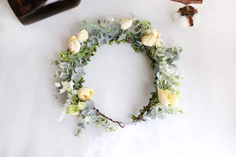 Nieuwe Camellia Bloemen Krans  - Wedding Arch Flower recensie en prijs