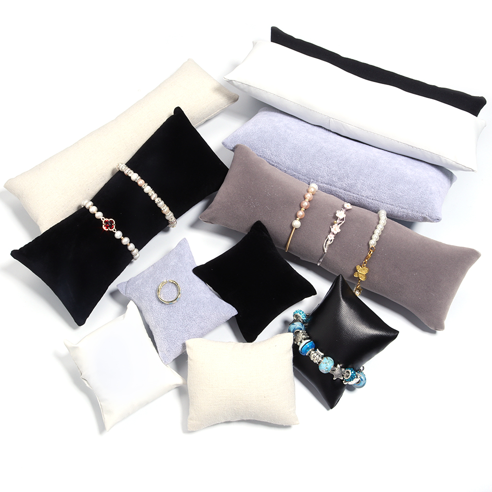 1Pc PU Leer Fluwelen Sieraden  - Ring Bearer Pillow recensie en prijs