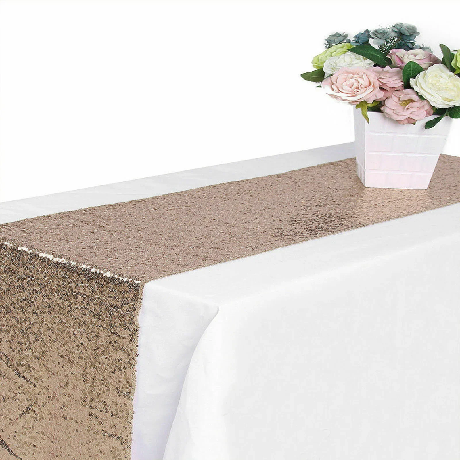 Feestelijk pailletten tafelkle - Table Runner Sequin recensie en prijs