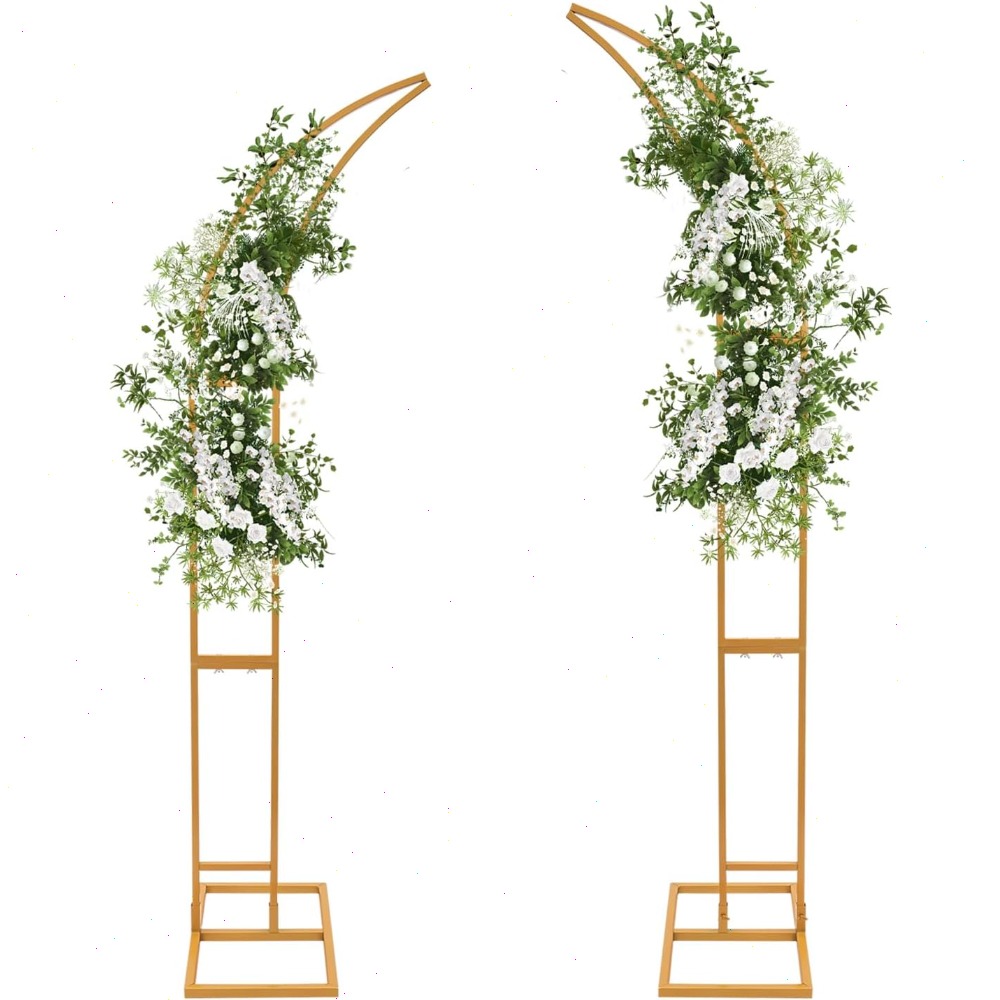 2-delige gebogen bruiloft boog - Wedding Arch Flower recensie en prijs