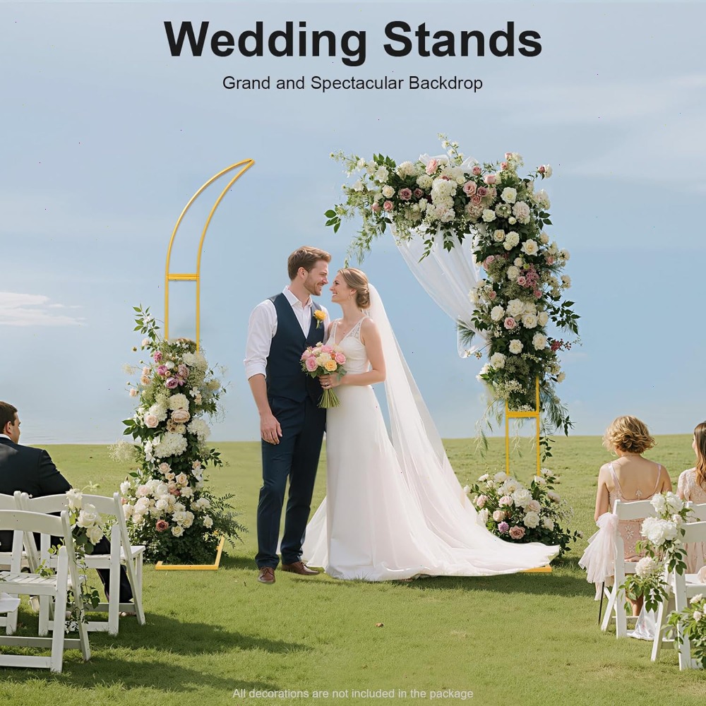 2-delige gebogen bruiloft boog - Wedding Arch Flower recensie en prijs