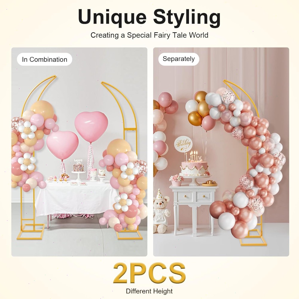 2-delige gebogen bruiloft boog - Wedding Arch Flower recensie en prijs