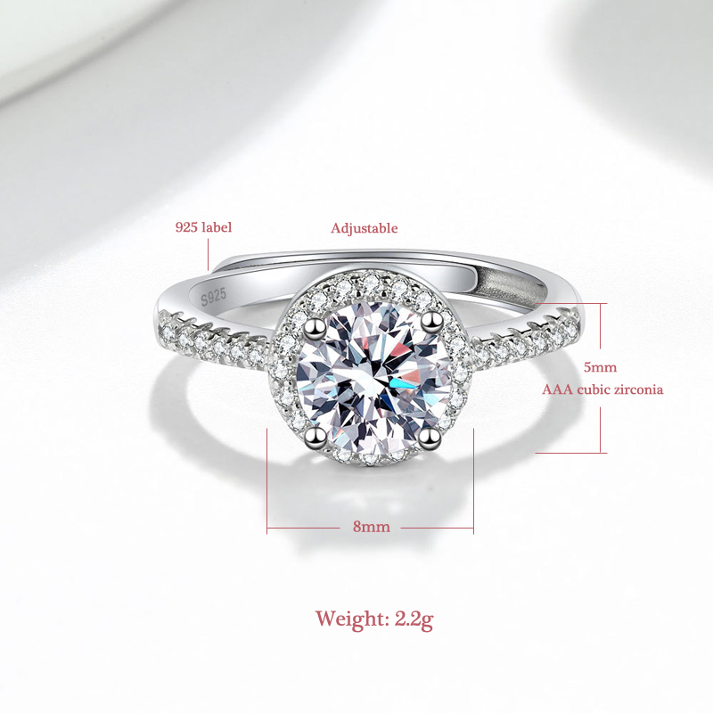 Nieuwe 925 Sterling Zilver Ron - Wedding Z recensie en prijs