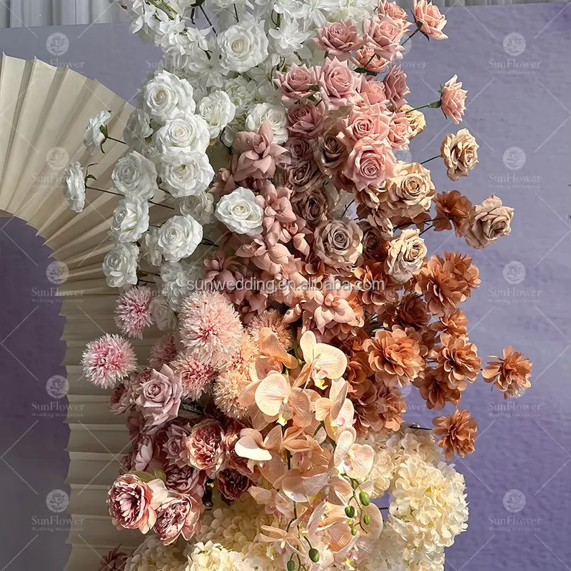 Hangende metalen bloemenbogen  - Wedding Arch Flower recensie en prijs
