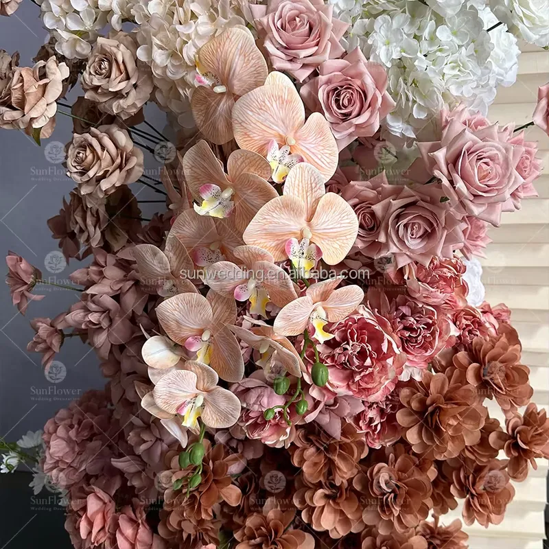 Hangende metalen bloemenbogen  - Wedding Arch Flower recensie en prijs