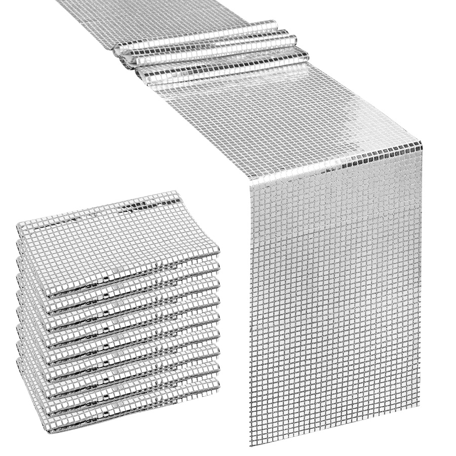Spiegel zilveren pailletten ta - Table Runner Sequin recensie en prijs