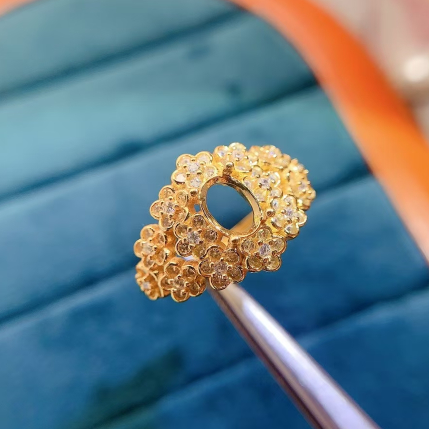 Luxe 925 zilveren ring instell - Supplier Wedding recensie en prijs