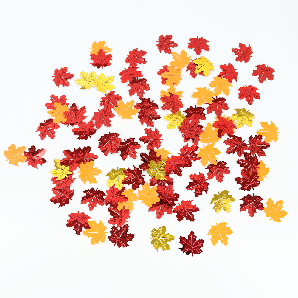 15g Herfst Glitter Esdoorn Bla - Table Runner Sequin recensie en prijs