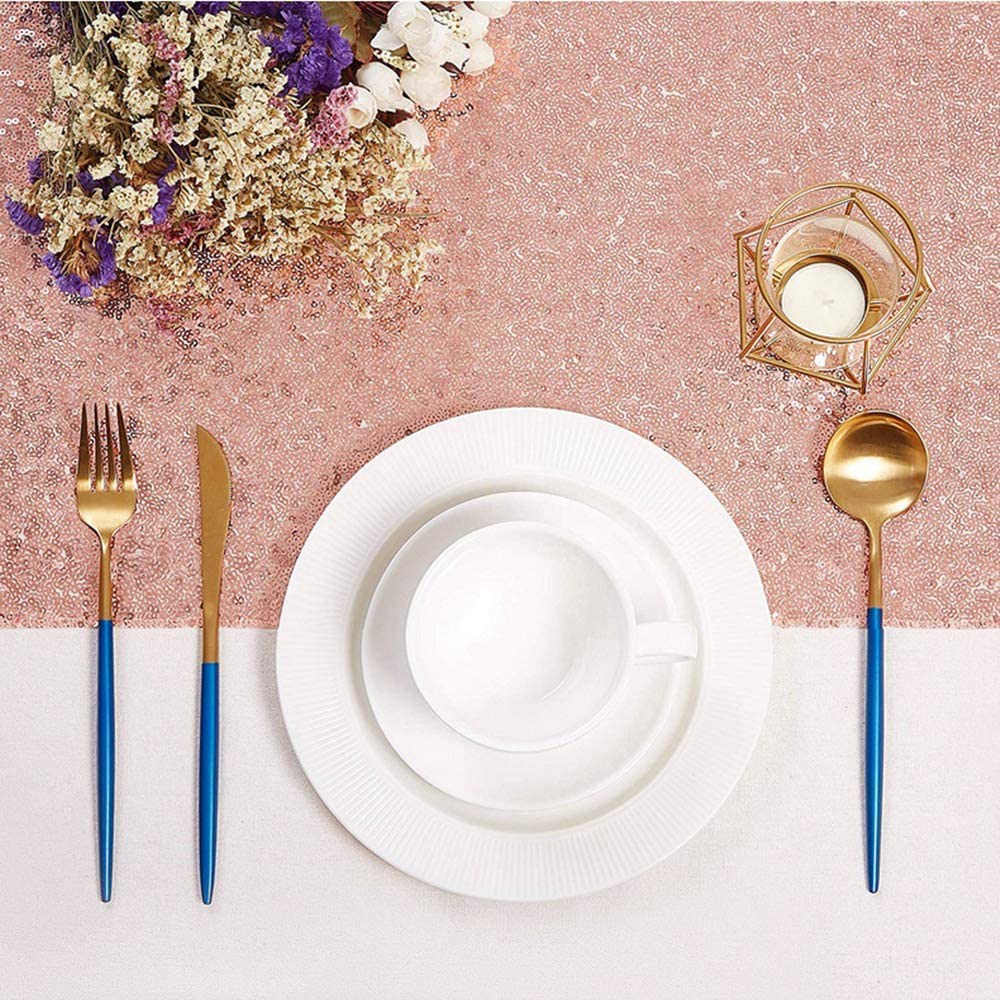 LICE-Sparkly Rose Gold Sequin  - Table Runner Sequin recensie en prijs