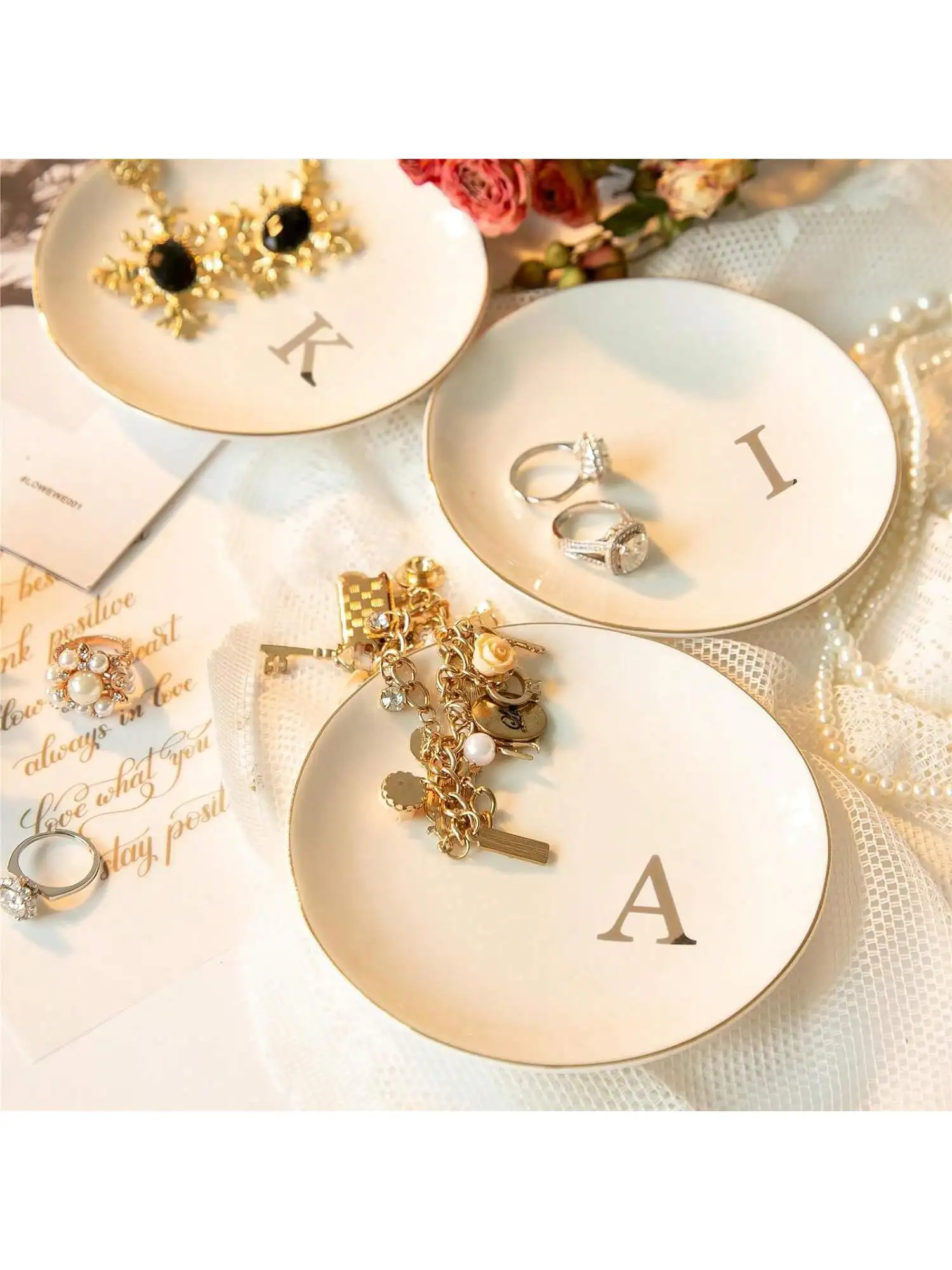 Initialen Ring Schotel Sierade - Wedding Z recensie en prijs