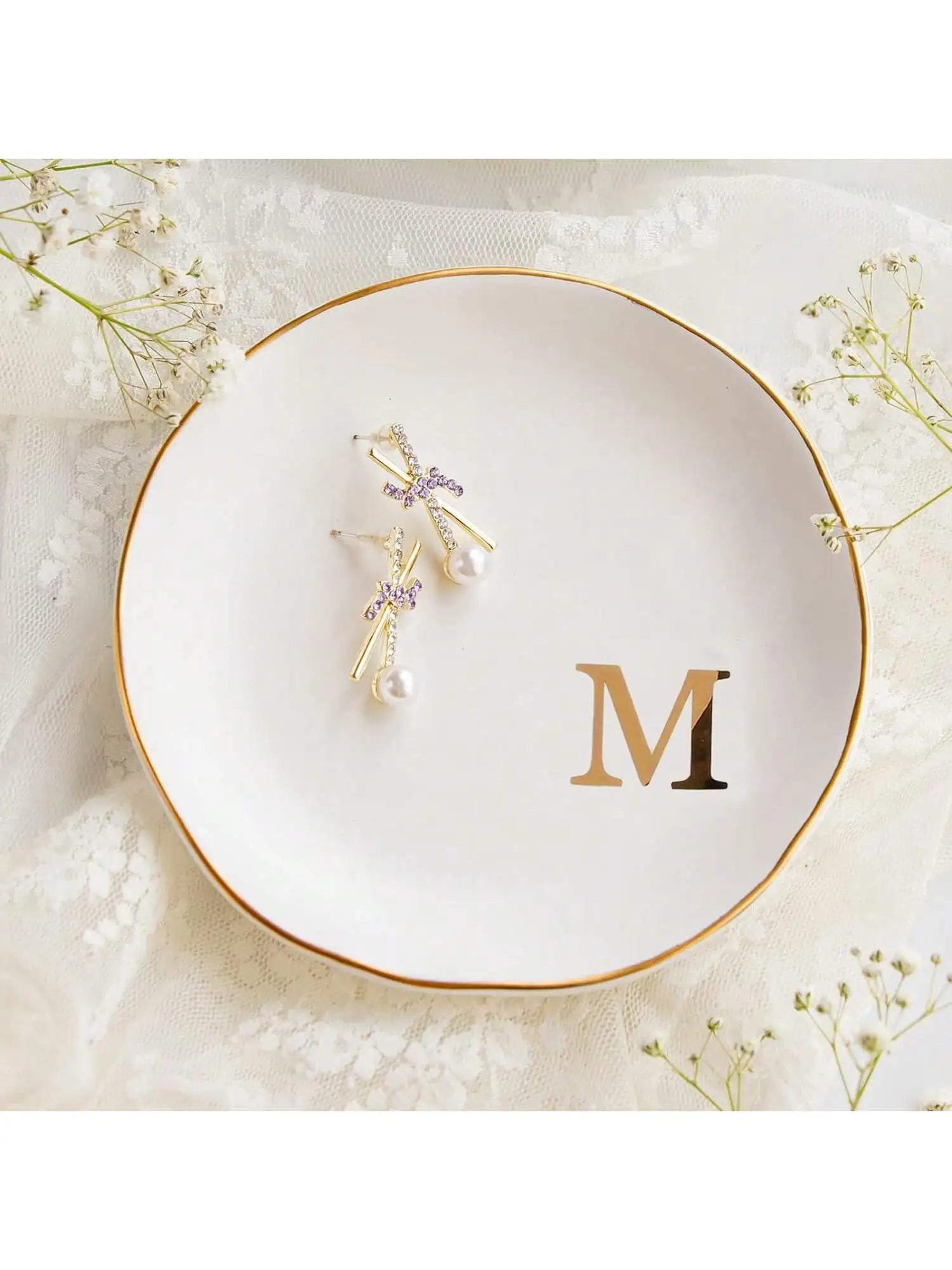 Initialen Ring Schotel Sierade - Wedding Z recensie en prijs