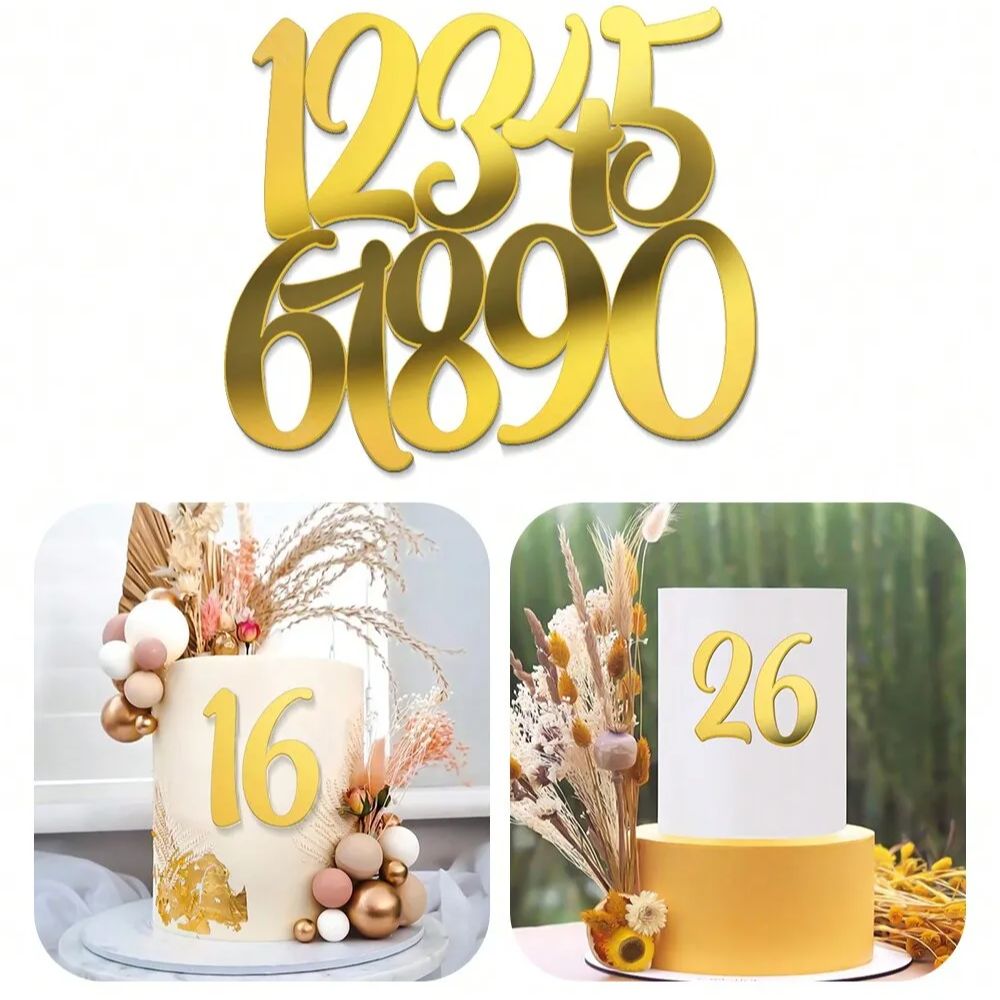 1set Gouden Spiegel Acryl A-Z  - Wedding Z recensie en prijs