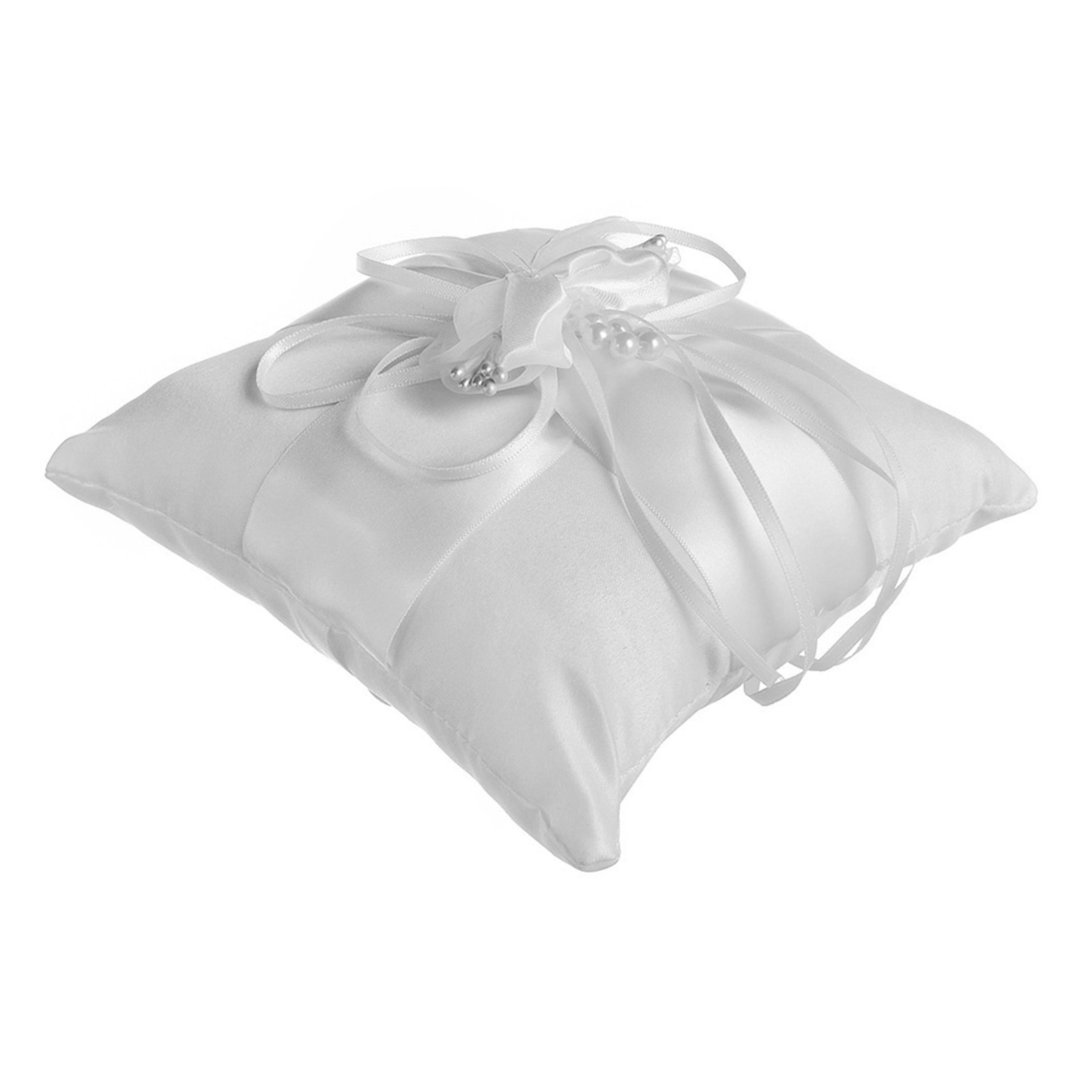 Parel Bloem Bruiloft Ringkusse - Ring Bearer Pillow recensie en prijs
