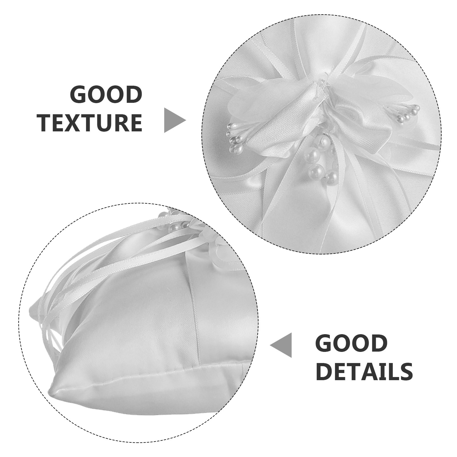 Parel Bloem Bruiloft Ringkusse - Ring Bearer Pillow recensie en prijs
