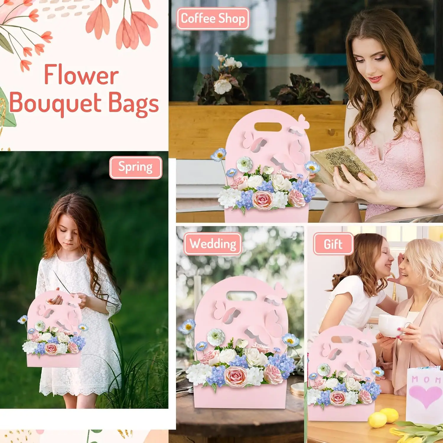 1/5/10 Stuks Vlinder Bloembak  - Wedding Hampers recensie en prijs