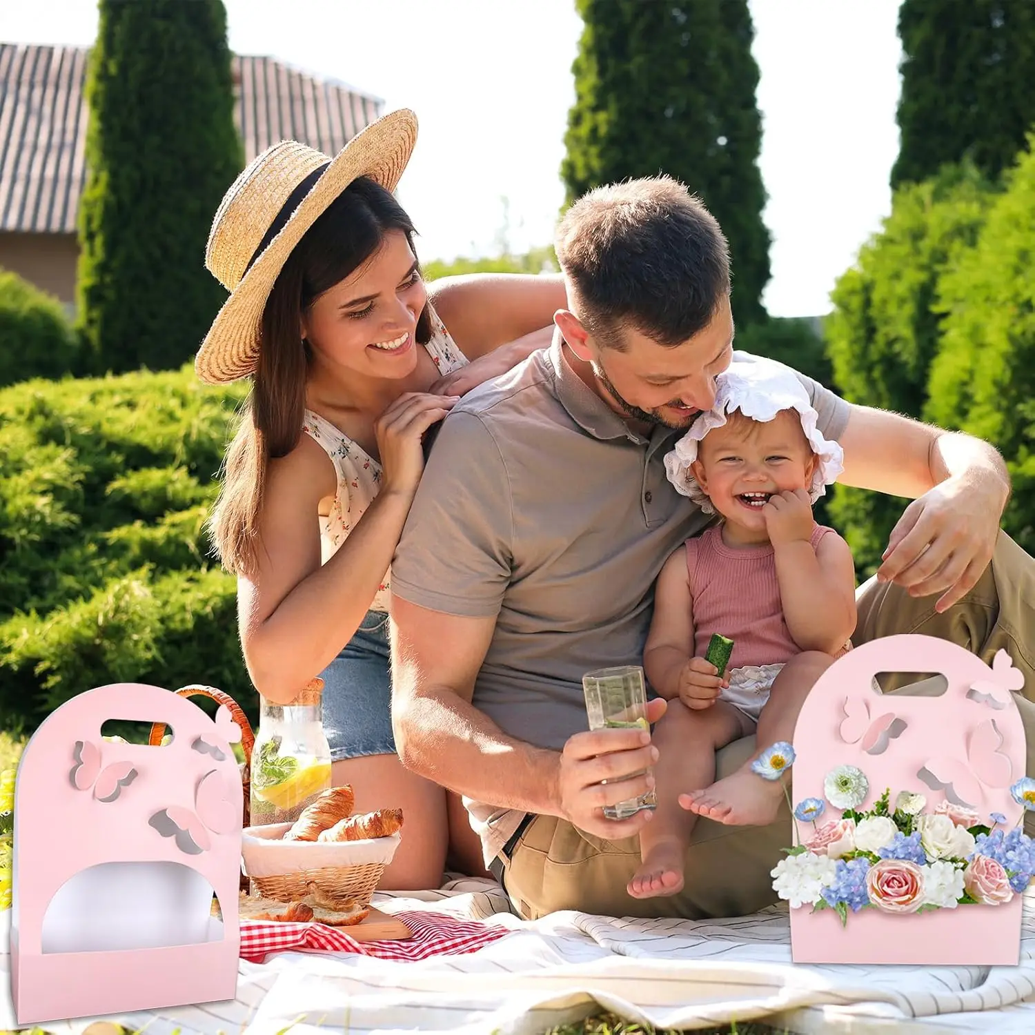 1/5/10 Stuks Vlinder Bloembak  - Wedding Hampers recensie en prijs