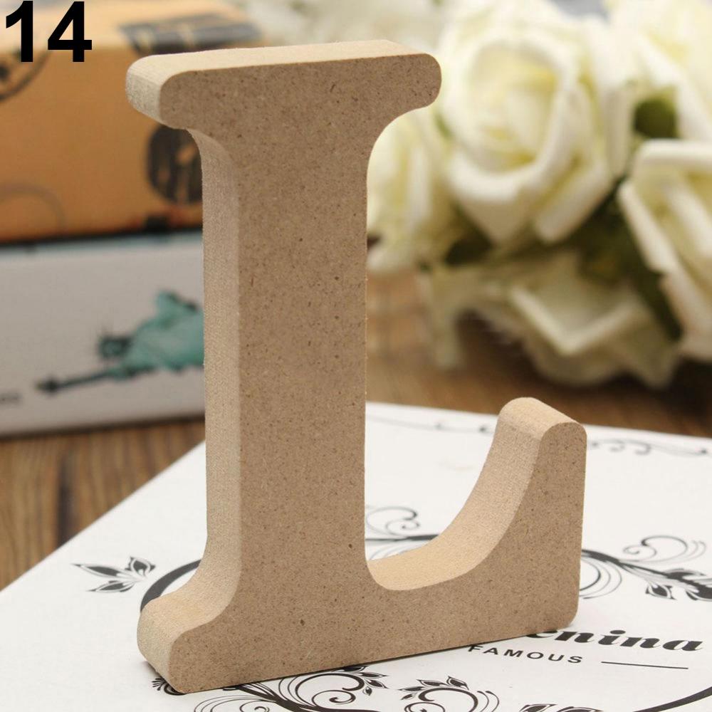 10Cm Vrijstaande A-Z Houten Le - Wedding Z recensie en prijs