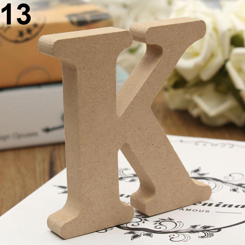10Cm Vrijstaande A-Z Houten Le - Wedding Z recensie en prijs