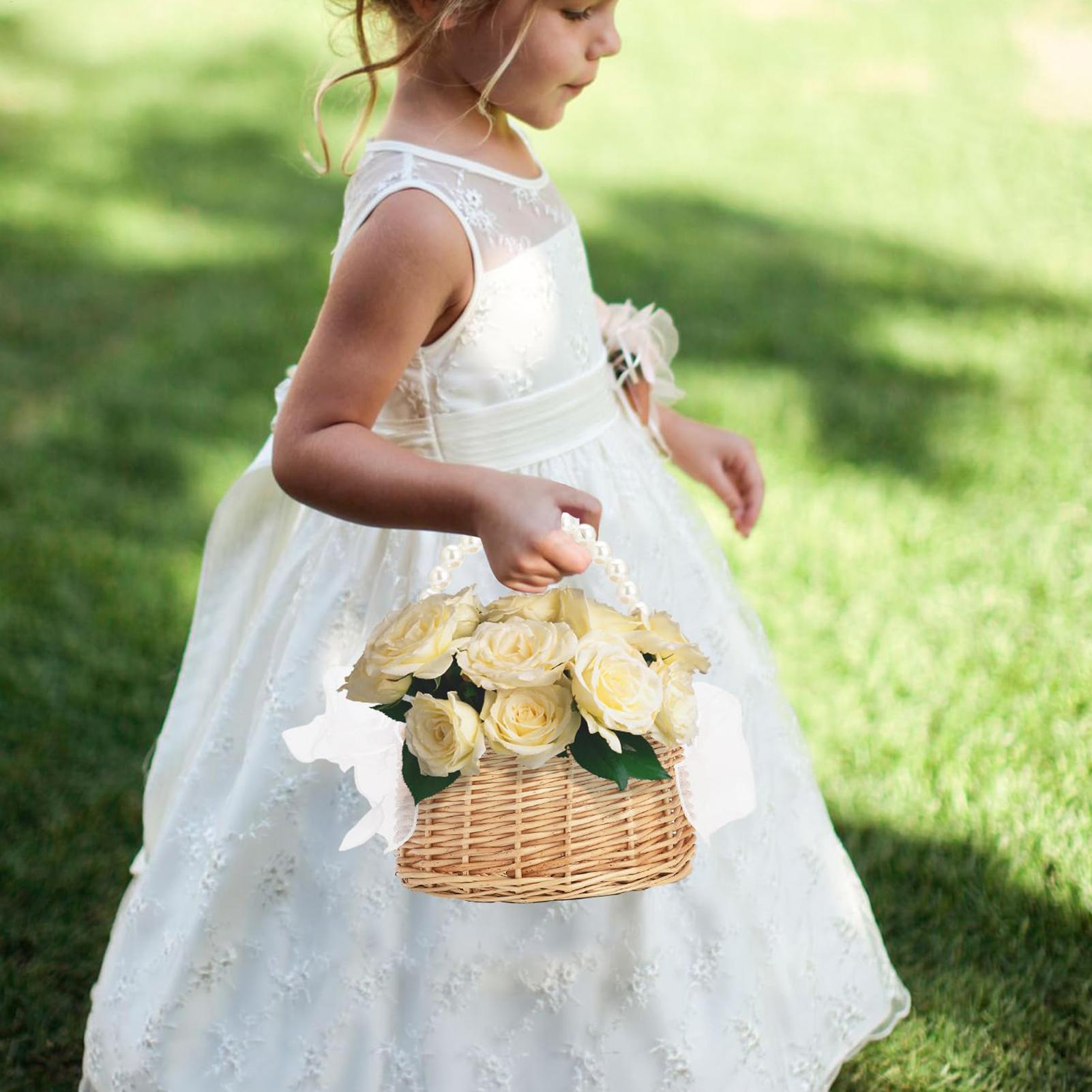 Een handgeweven mand van wicke - Wedding Hampers recensie en prijs