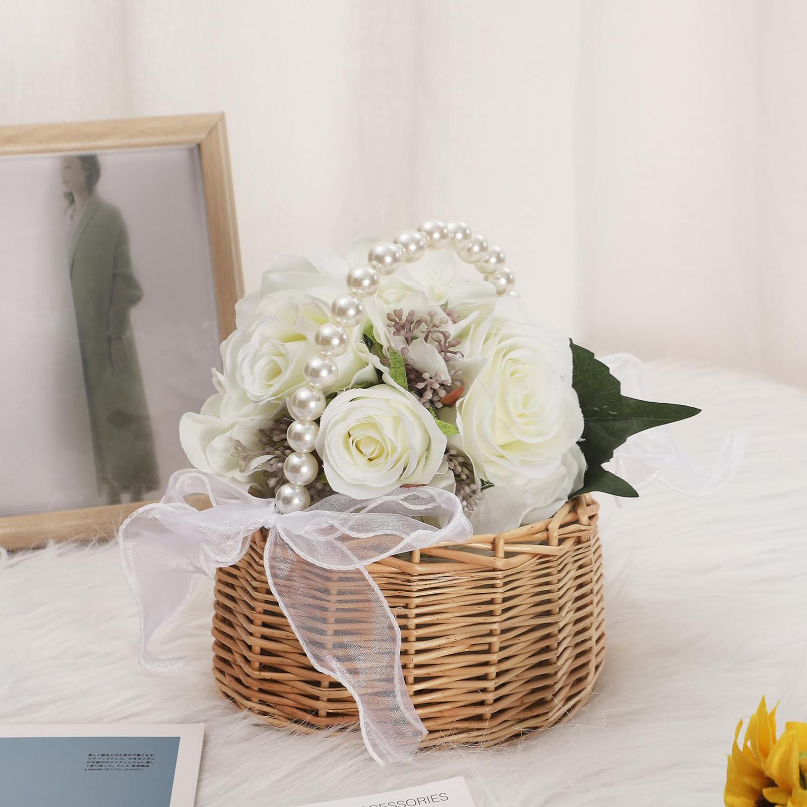 Een handgeweven mand van wicke - Wedding Hampers recensie en prijs