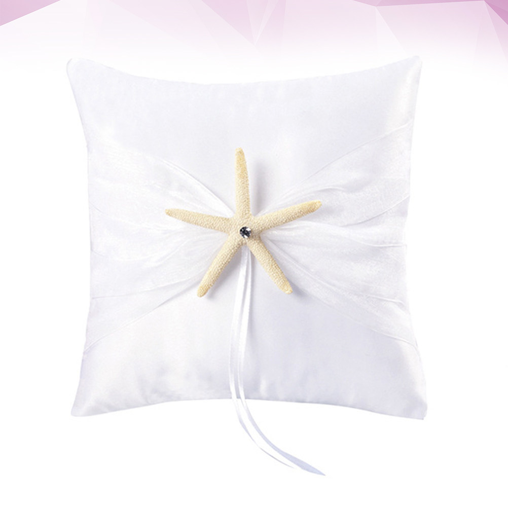 Romantisch ZeeSterren Bruiloft - Ring Bearer Pillow recensie en prijs