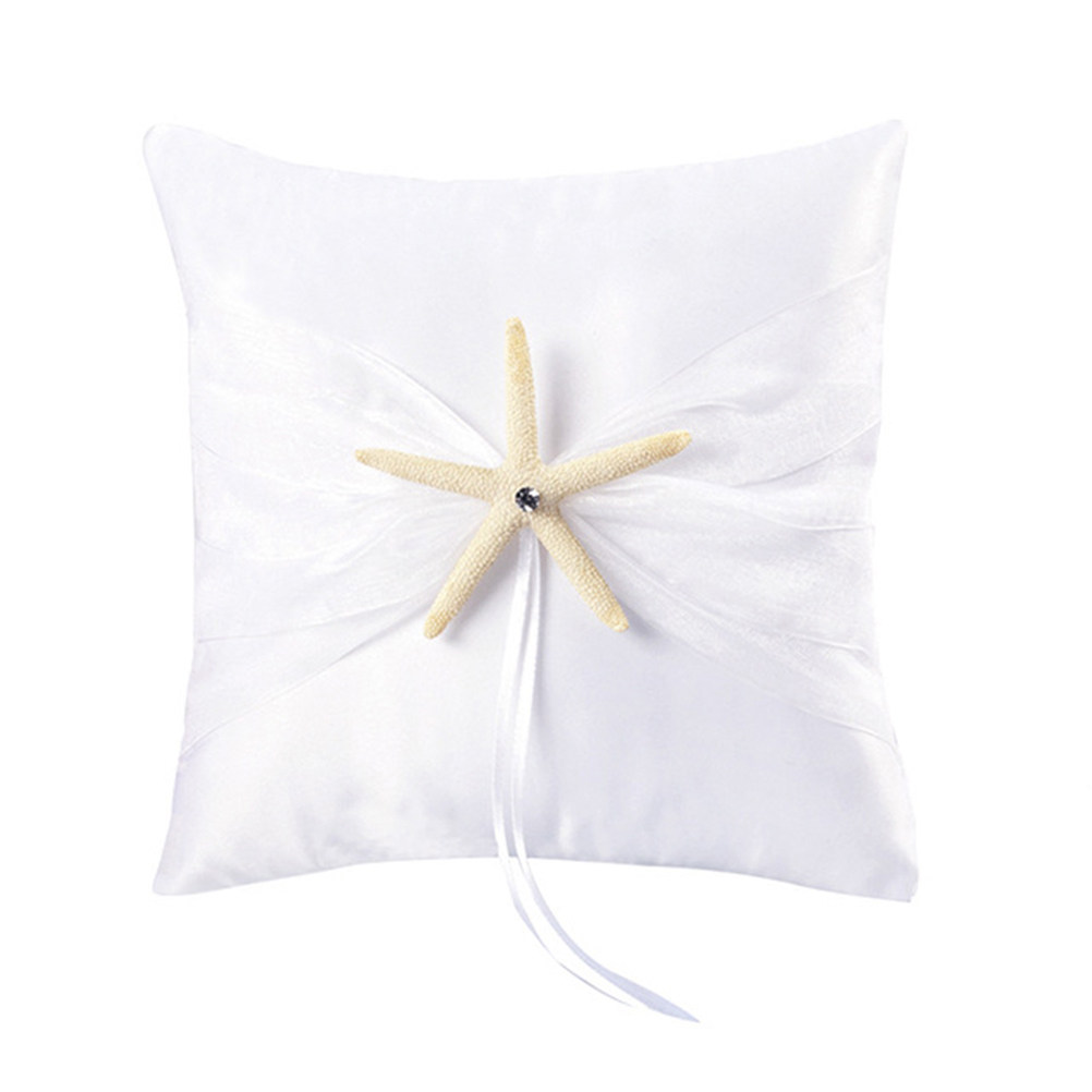 Romantisch ZeeSterren Bruiloft - Ring Bearer Pillow recensie en prijs