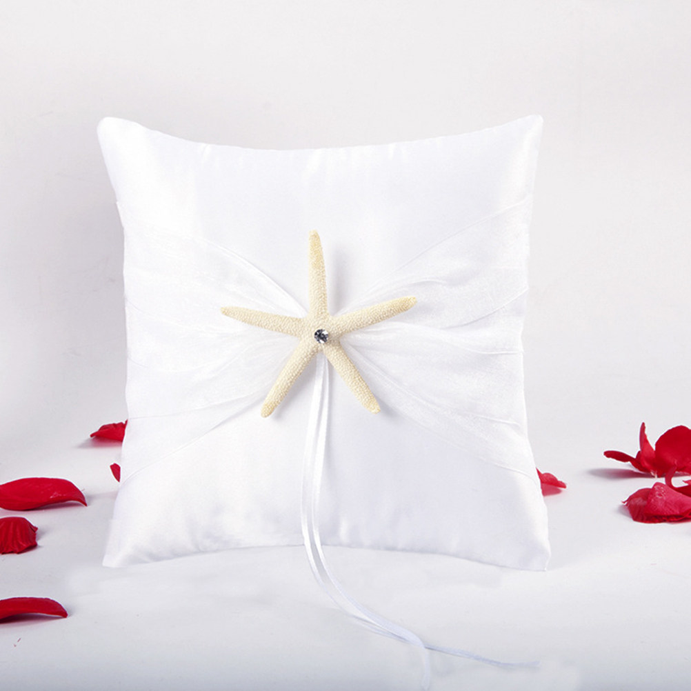 Romantisch ZeeSterren Bruiloft - Ring Bearer Pillow recensie en prijs