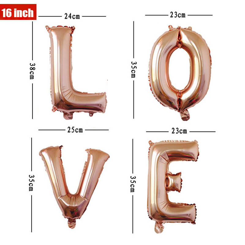 16 32 40 Inch Folie Letter Bal - Wedding Z recensie en prijs