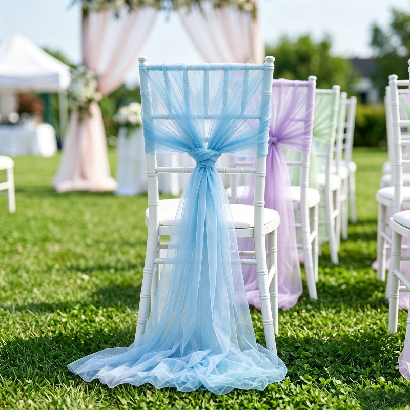 Romantische Zwitserse tule sto - Wedding Ceremony Supply recensie en prijs