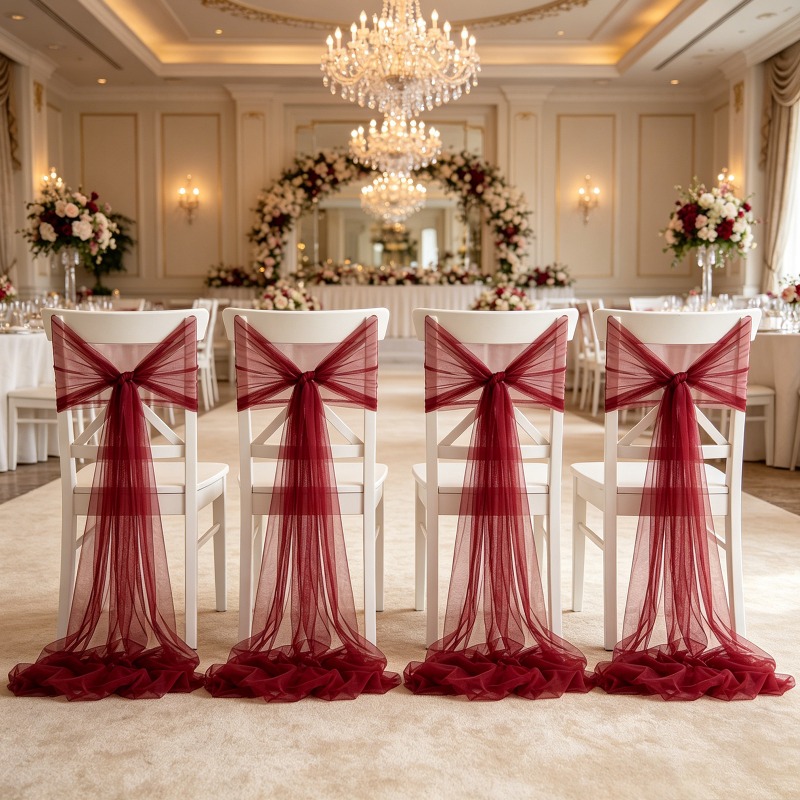 Romantische Zwitserse tule sto - Wedding Ceremony Supply recensie en prijs