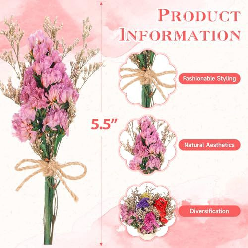 Mini gedroogd bloemenboeket, n - Wedding Souvenir recensie en prijs